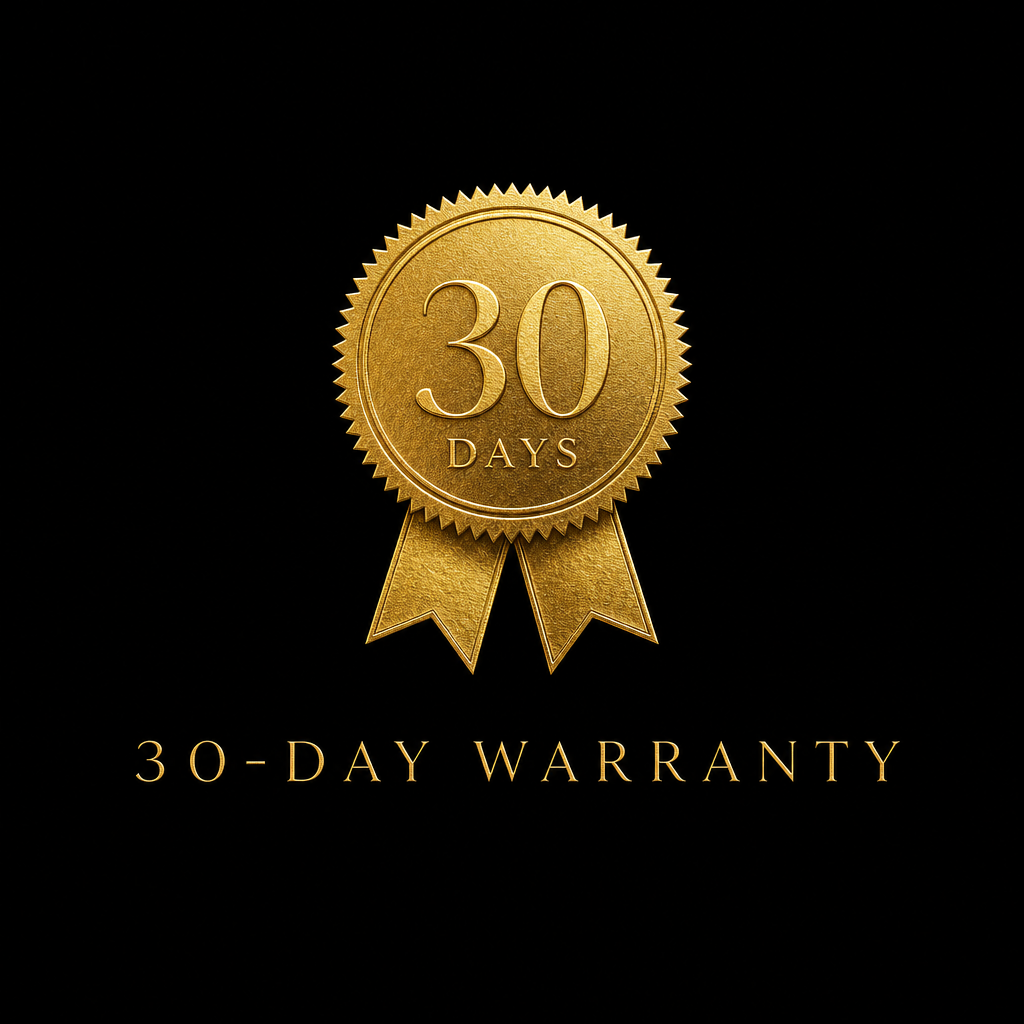 30-Day Warranty